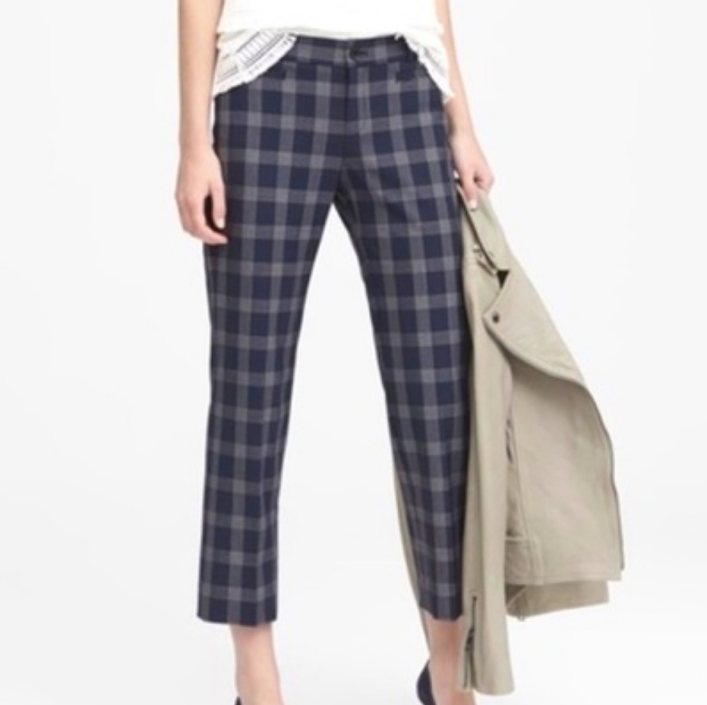 Banana Republic Logan Crop trousers